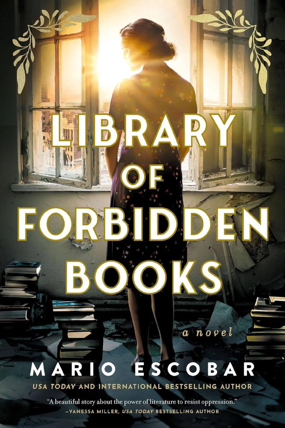Library of forbidden books by Mario Escobar