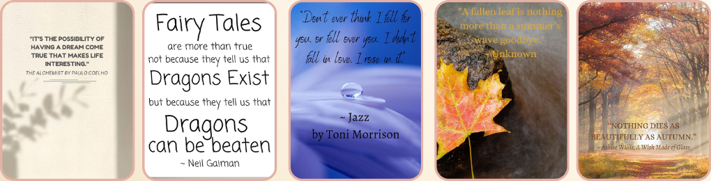 Book quotes to inspire and delight