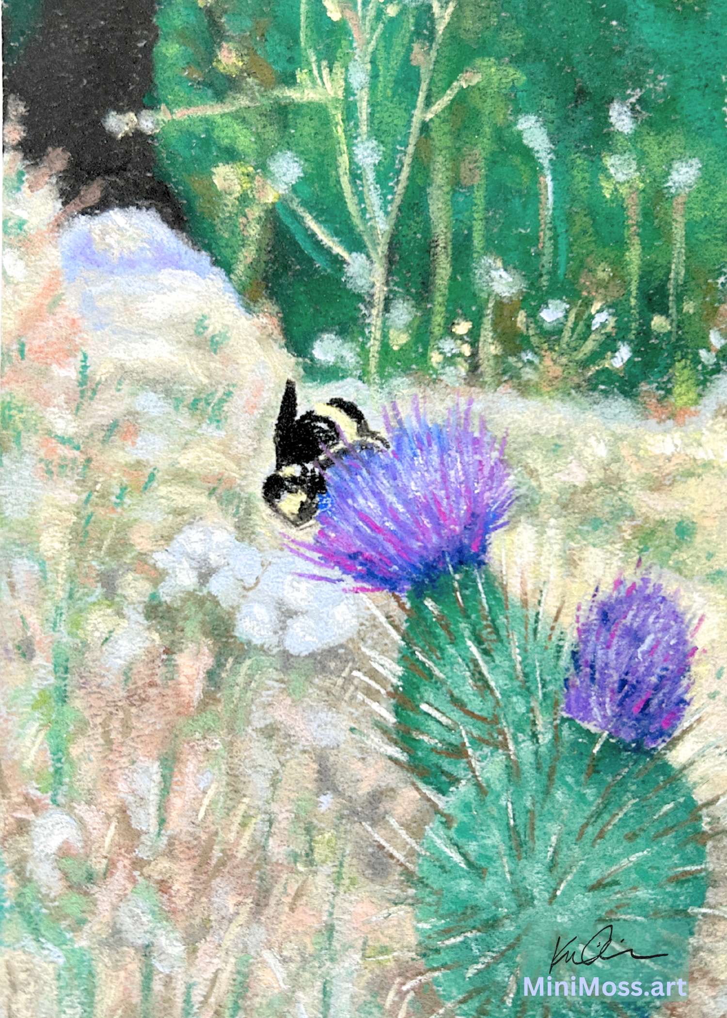Mini Moss Art Gallery - Original Fine Art and Prints by Kirsten Ellison