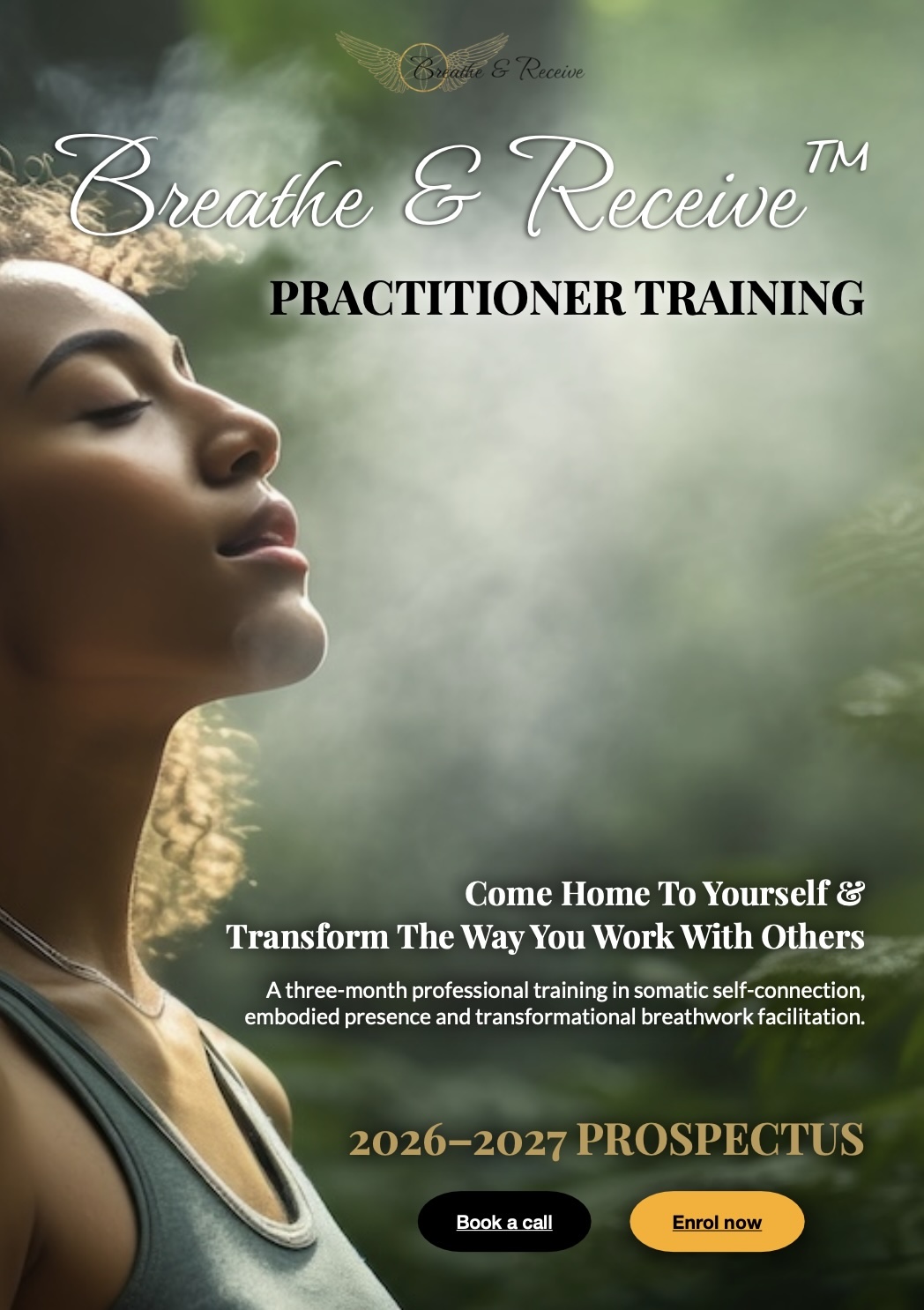 Breathe & Receive™ Practitioner Training Prospectus 2026/2027 - By Tara Love Perry