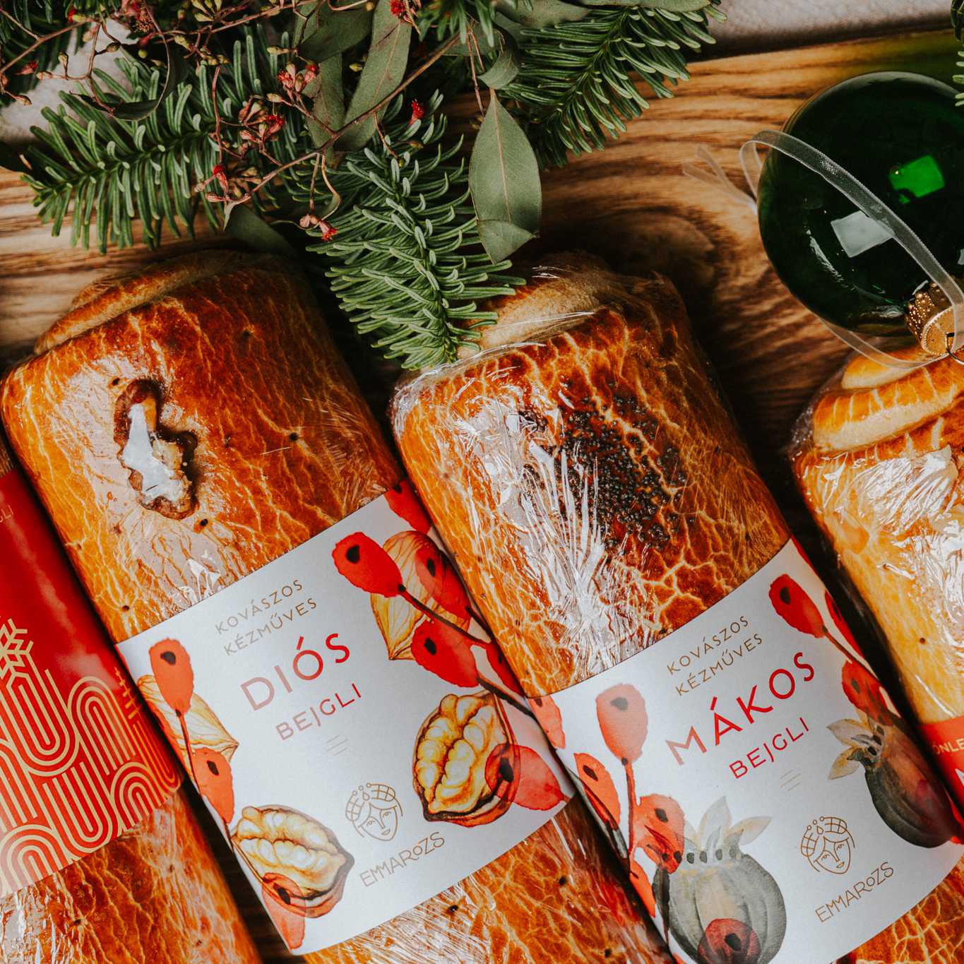 Emmarozs kovászos bejgli és bejgligolyó