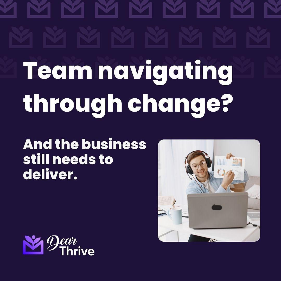 When change feels unrelenting, how do you get through it?