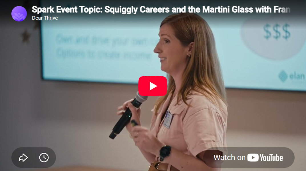 Squiggly Careers and the Martini Glass, a SPARK session with Francesca Dove