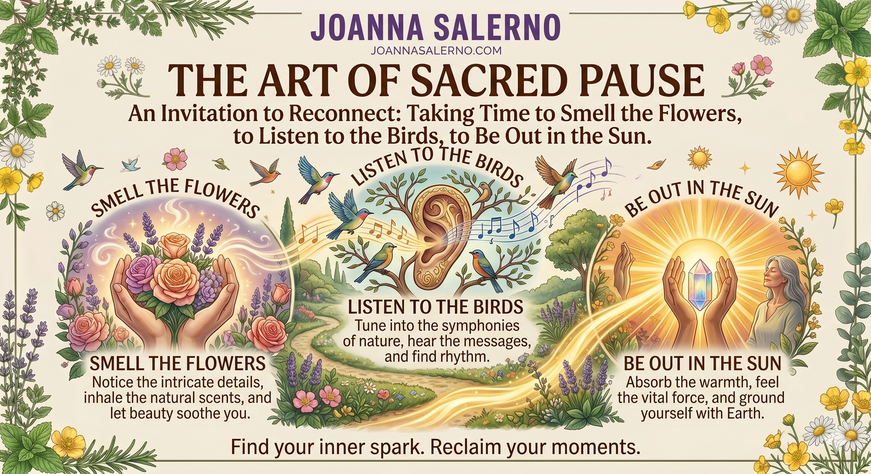 The Art of Sacred Pause: A Path to Nourish and Flourish