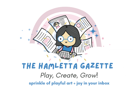 sprinkle of playful art + joy in your inbox!