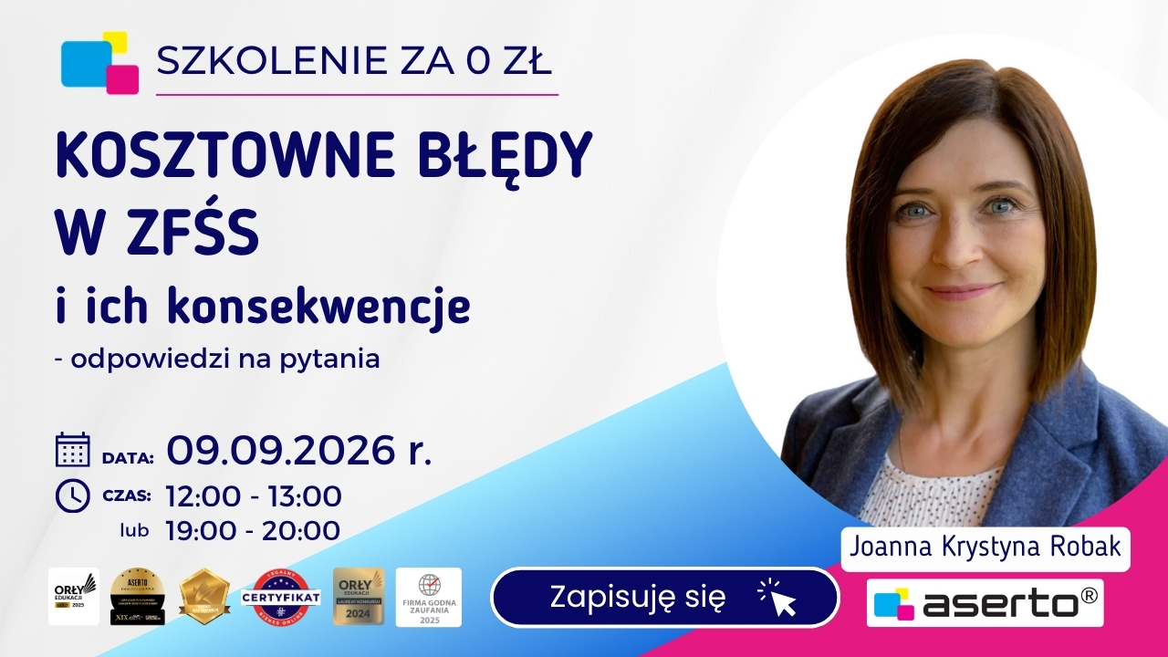 Kosztowne błędy w ZFŚS i ich konsekwencje - Szkolenie za 0 zł