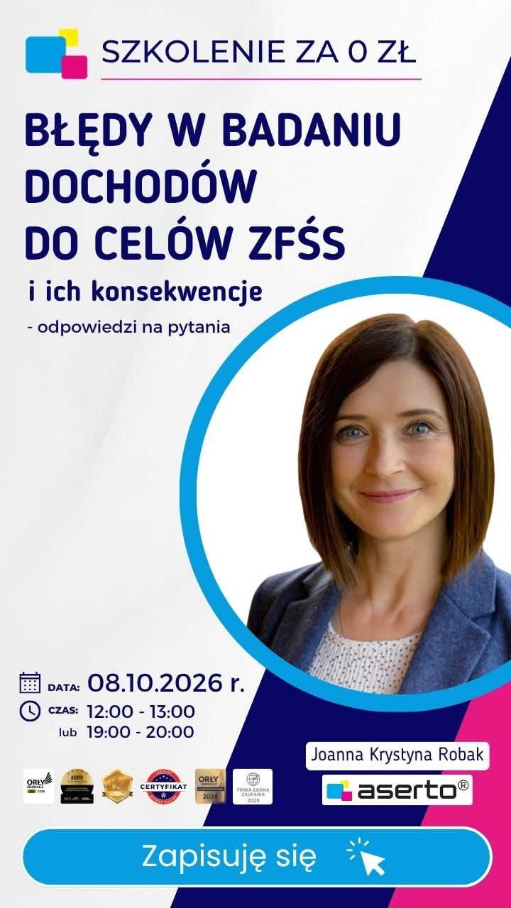 Szkolenie za 0zł ZFSS