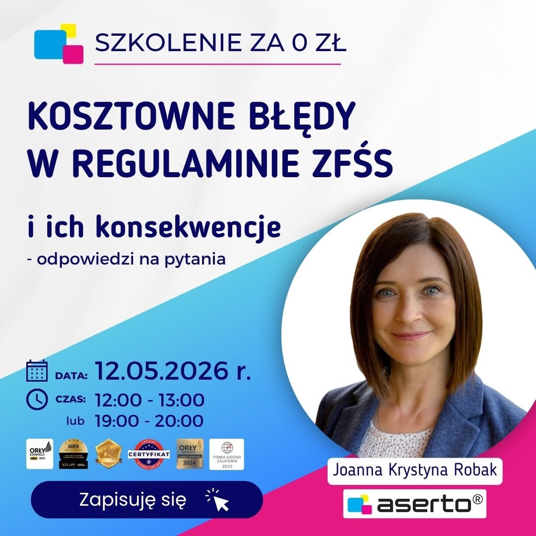 Kosztowne Błędy w Regulaminie ZFŚS