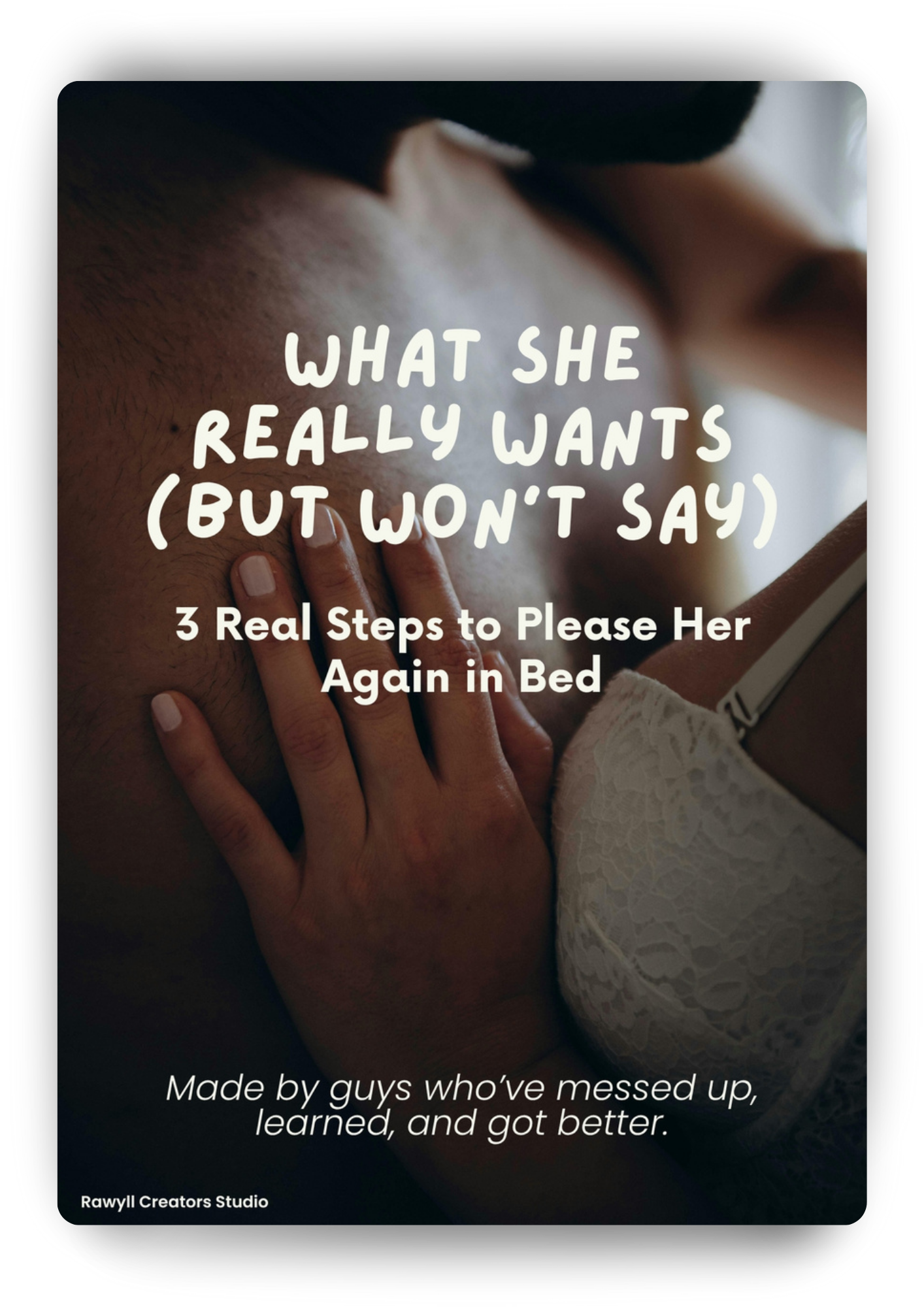 Ebook Cover for 3 Real Steps to Please Her Again in Bed for Mens