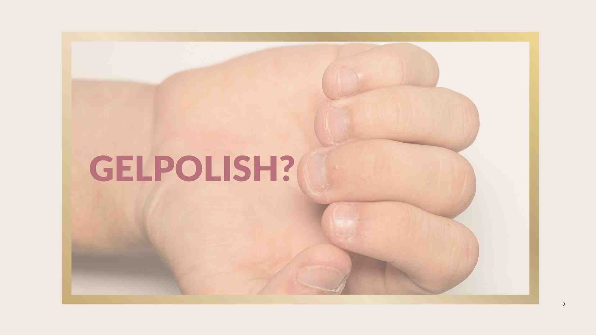 💅 Gelpolish til neglebidere?