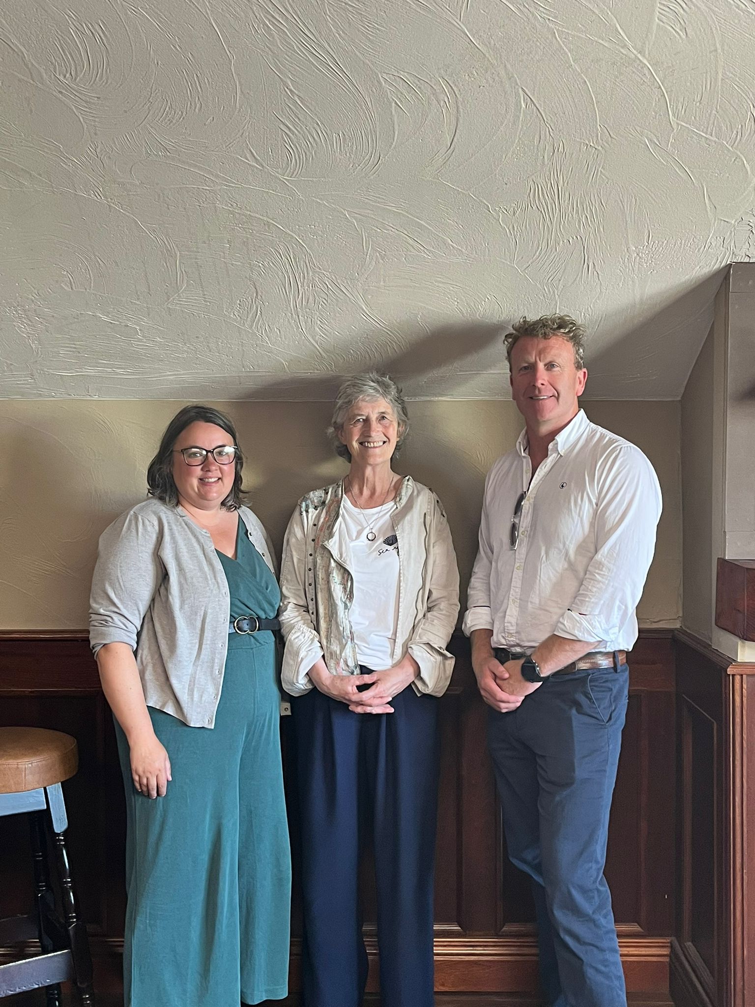 Meeting Catherine Connolly in Wicklow Town