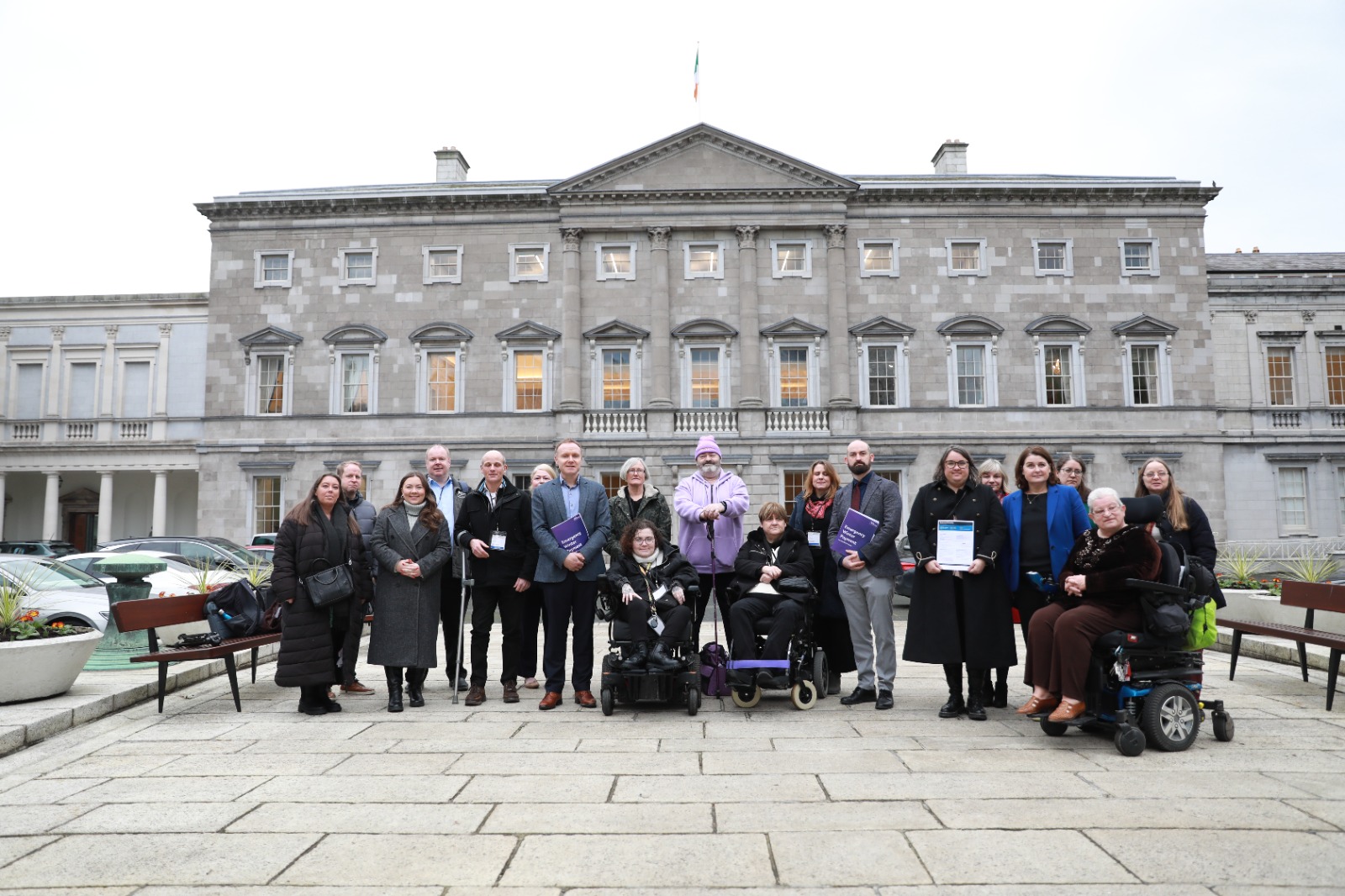 Standing With Disabled People at Leinster House: Why an Emergency Winter Payment Is Needed Now