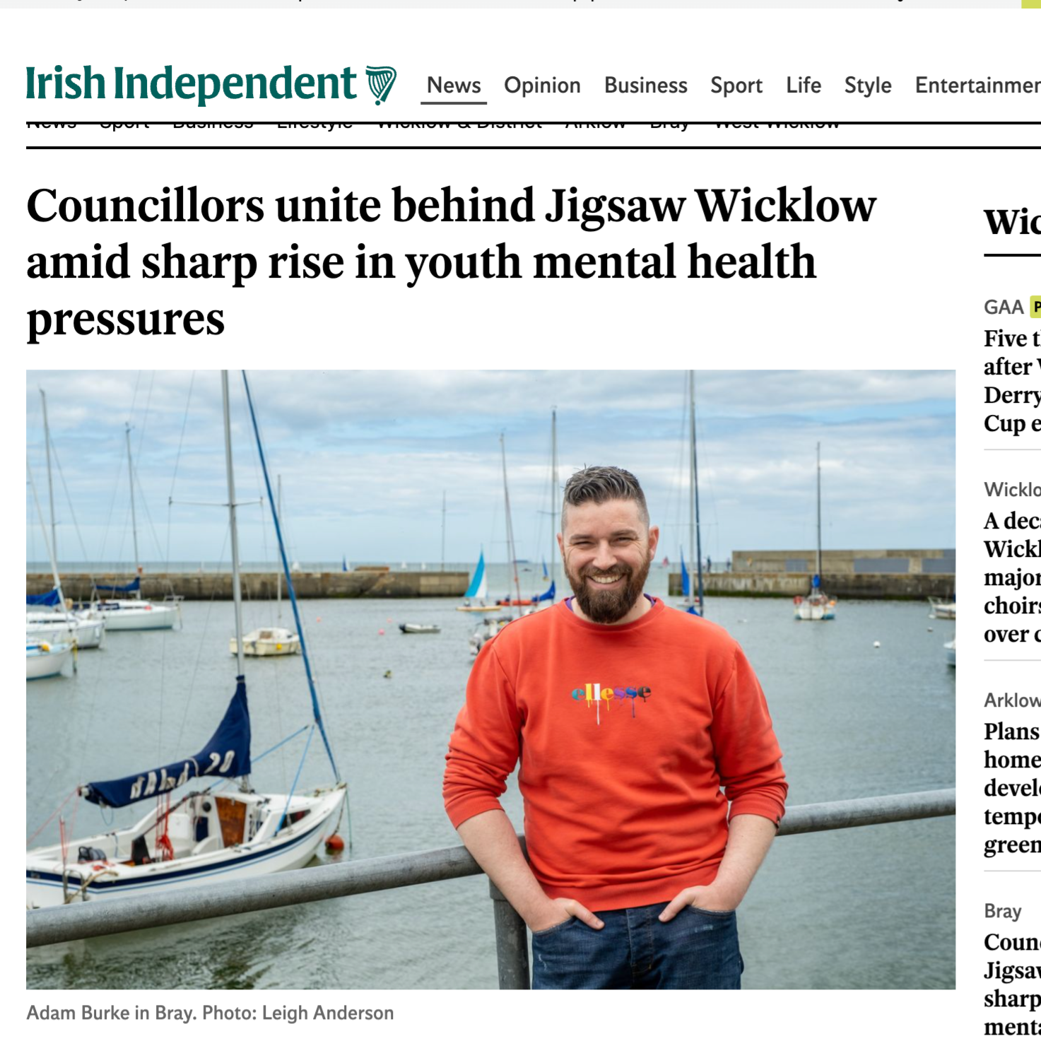 Jigsaw, youth mental health, and the supports holding our health system together