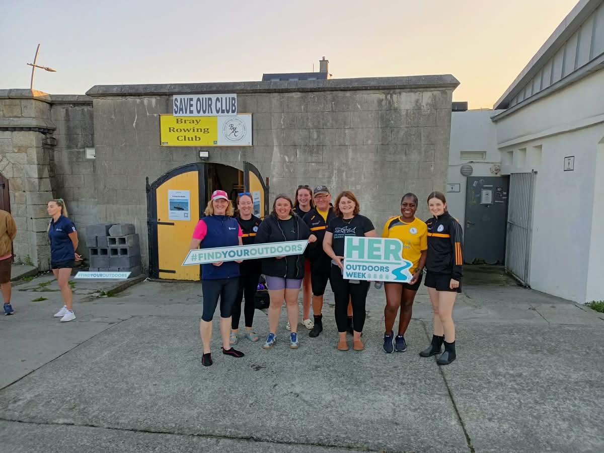 Her Outdoors Week: Rowing with Bray Rowing Club