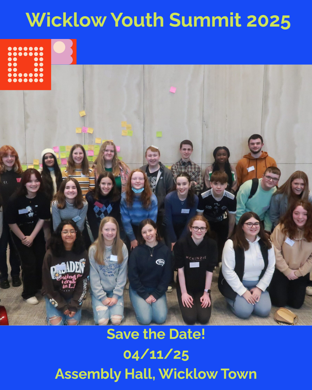 Save the Date!: Wicklow Youth Summit '25'