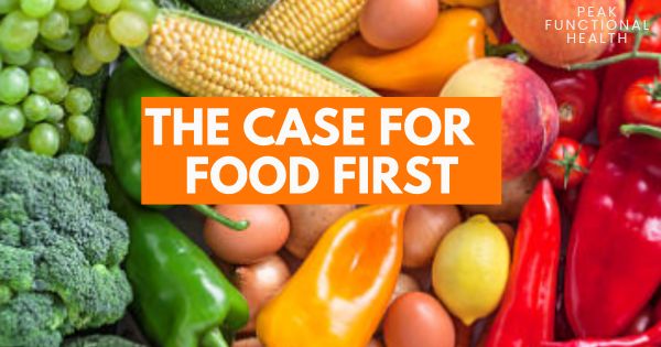 The Food First Philosophy