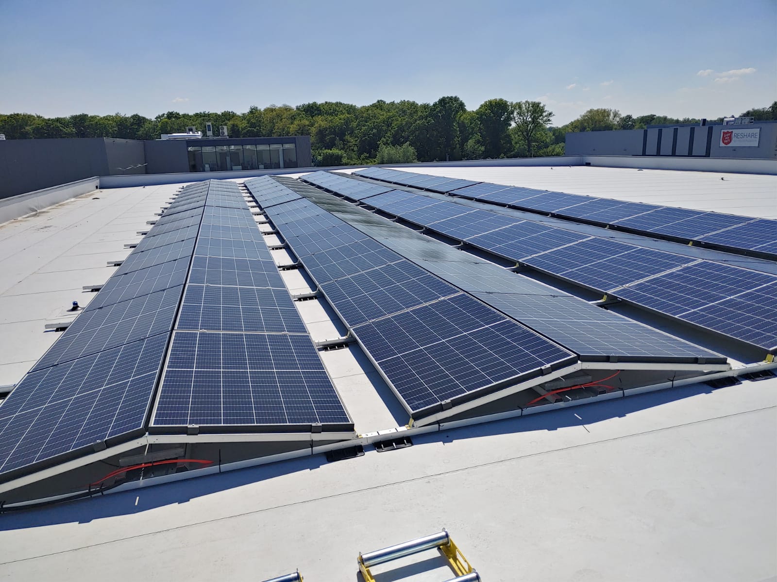 Solar panel installation