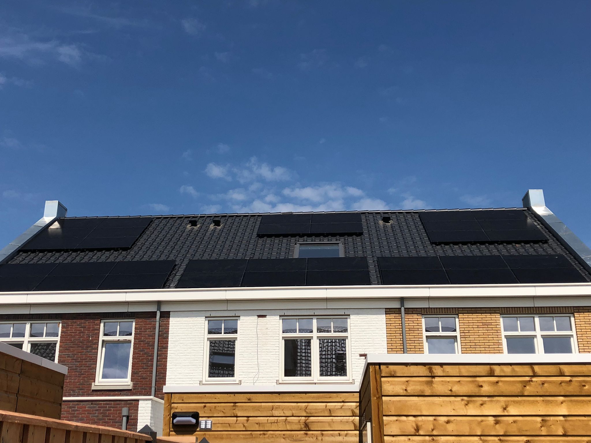Solar panel installation
