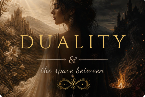 Duality & the space between. Highly sensitive, intuitive women caught between knowing and doing