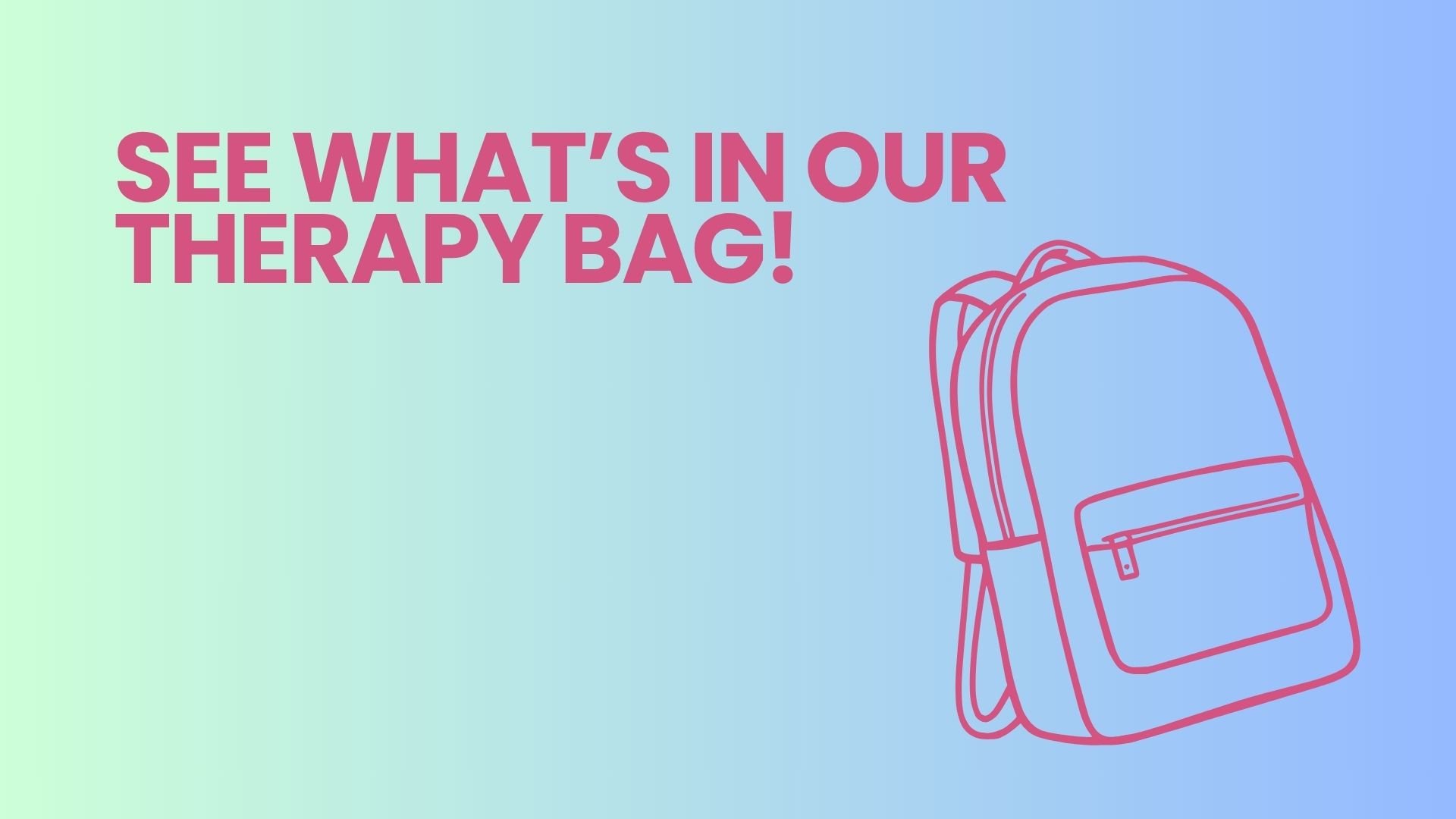 What's in my school bag?