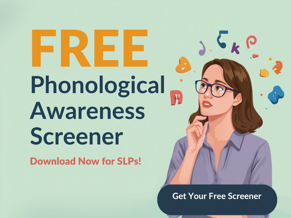 Free Phonological Awareness Screener for SLPs