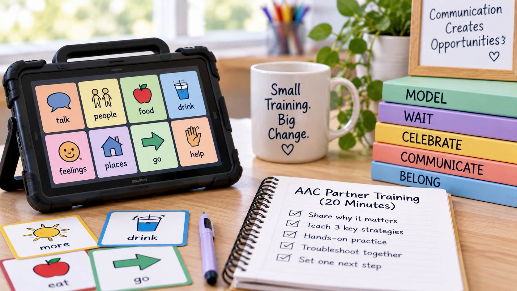 How to Run a 20 Minute AAC Training for Teachers and Paras