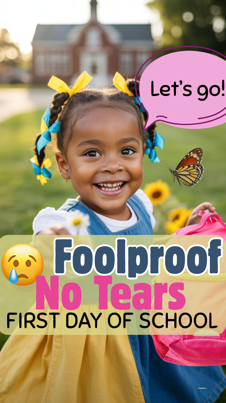 How to Get Your Little Girl Excited for Her First Day of School (Without Tears!)