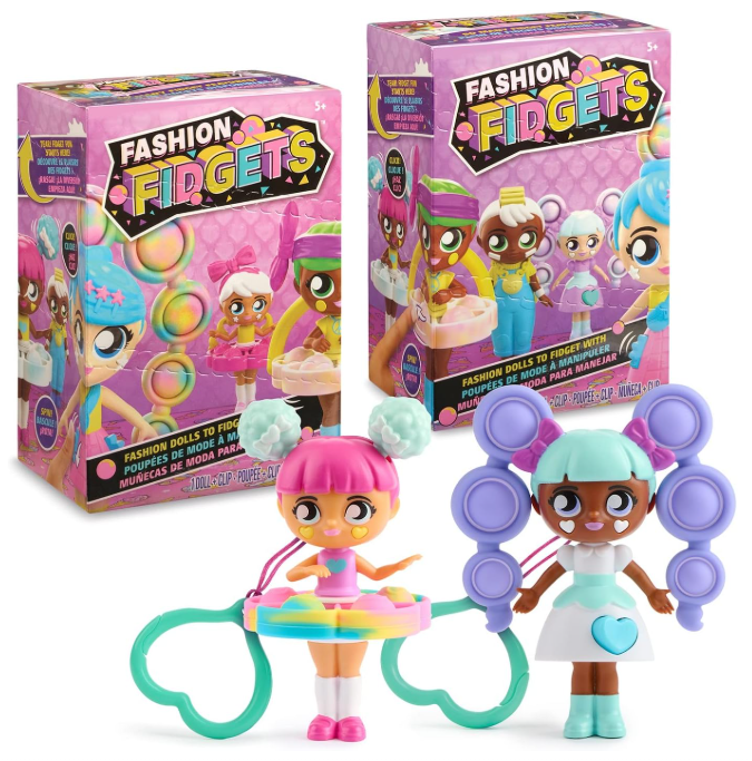 Sensory Toy Dolls – Push Pop Fidget Toy Pack