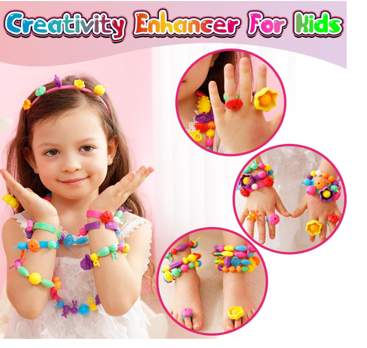 Jewelry Making Kit for Kids, Arts and Crafts for Kids Ages 4-8