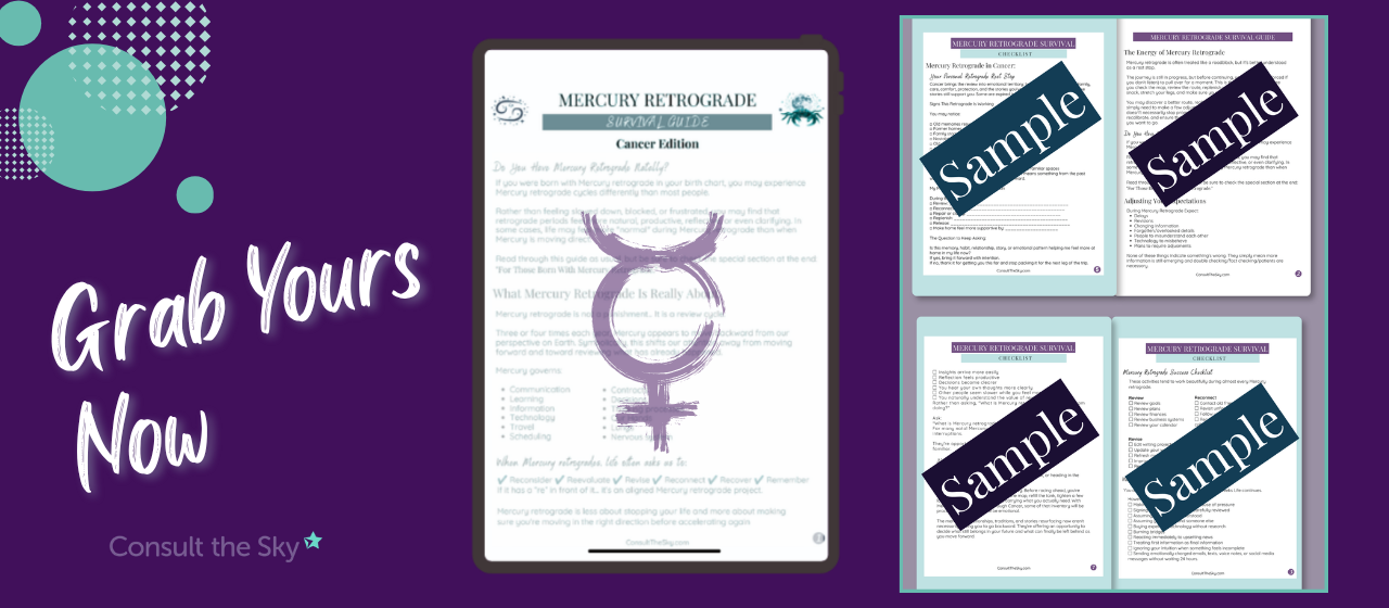 Mercury Retrograde Survival Guide cover