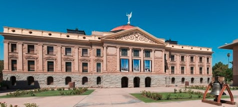 Arizona state capital building.