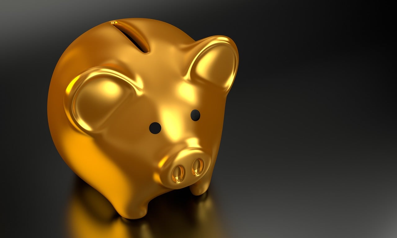 Golden piggy bank to investment in to for an asset management company.