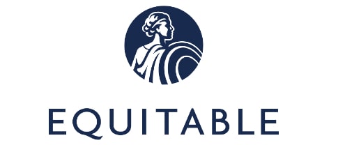 Equitable investment's logo for rolling over 401k into an ira.