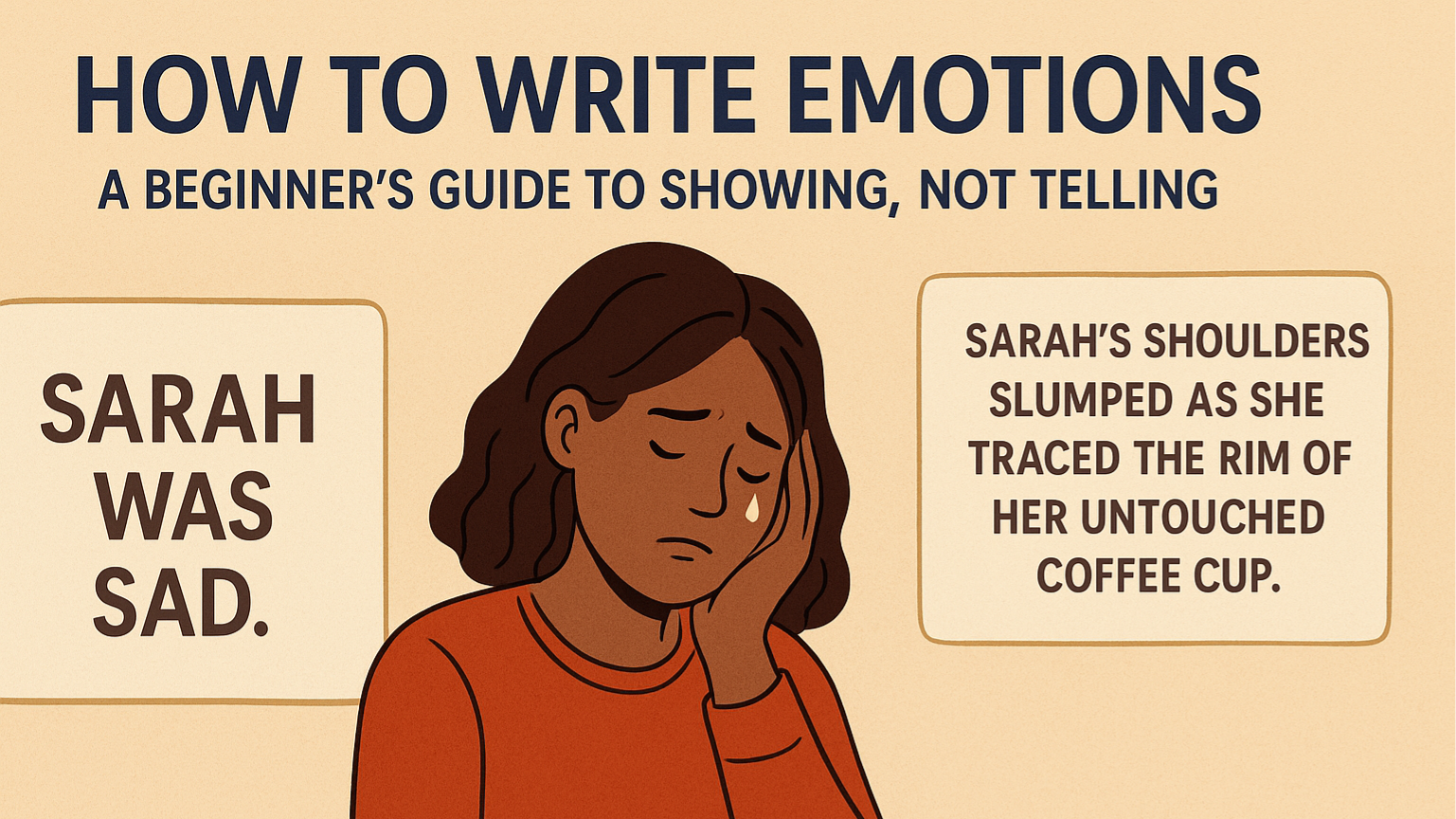 Showing emotions in writing