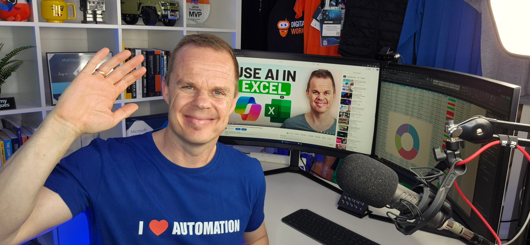Screenshot from the actual session with Anders Jensen