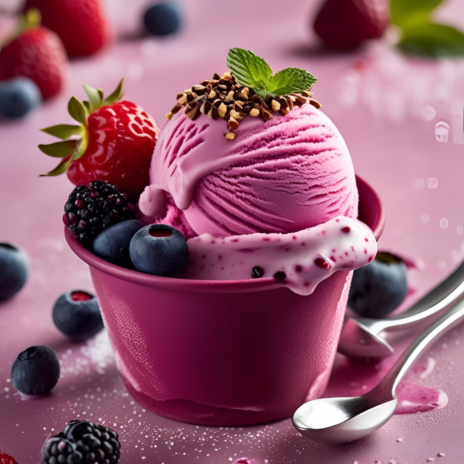 Eis ohne Eismaschine – in 5 Minuten fertig!