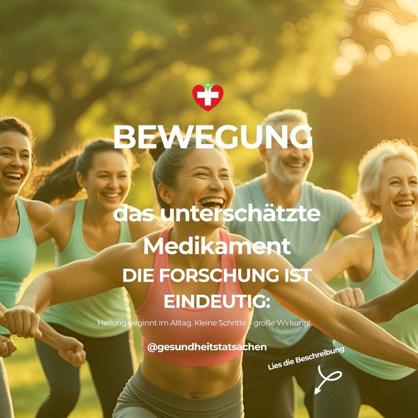 Bewegung als Medizin: 💊 Dein tägliches Rezept gegen chronische Krankheiten – Die Wissenschaft ist eindeutig!