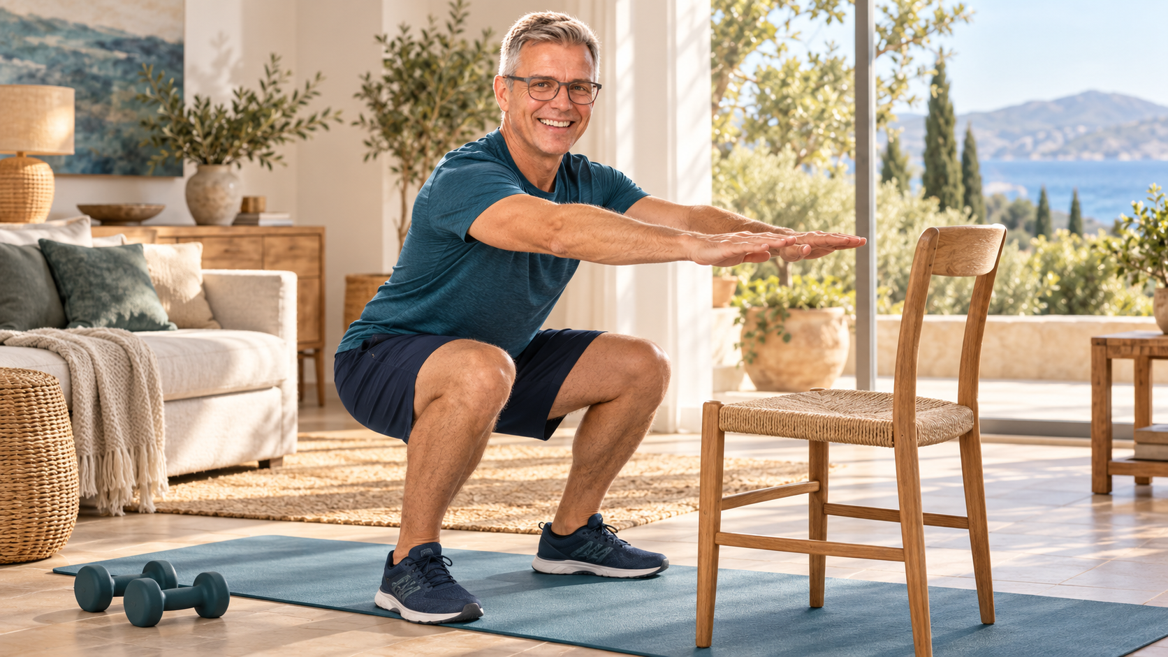 Krafttraining ab 40: 7 Übungen für Anfänger