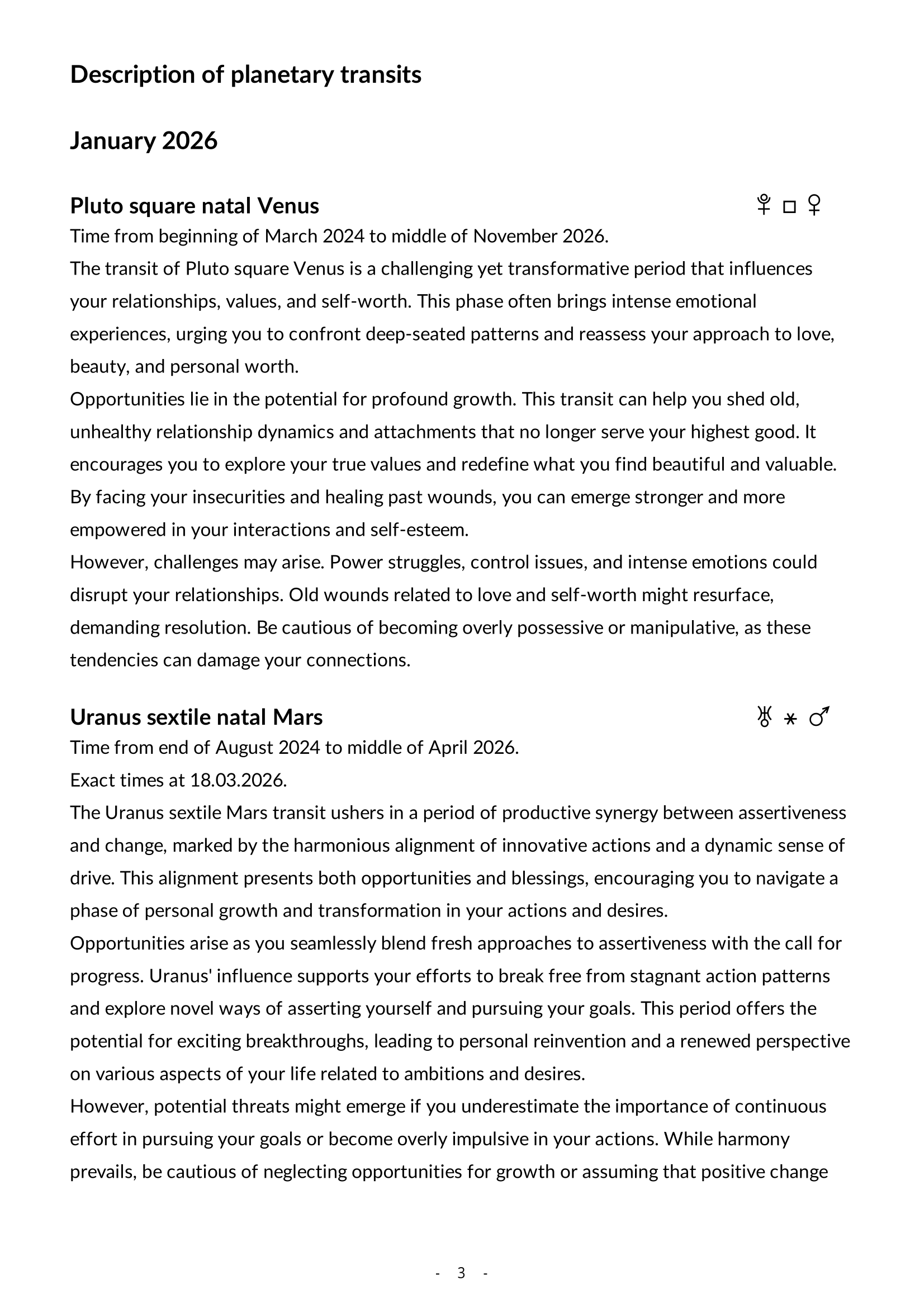 Descrption part - Sample page