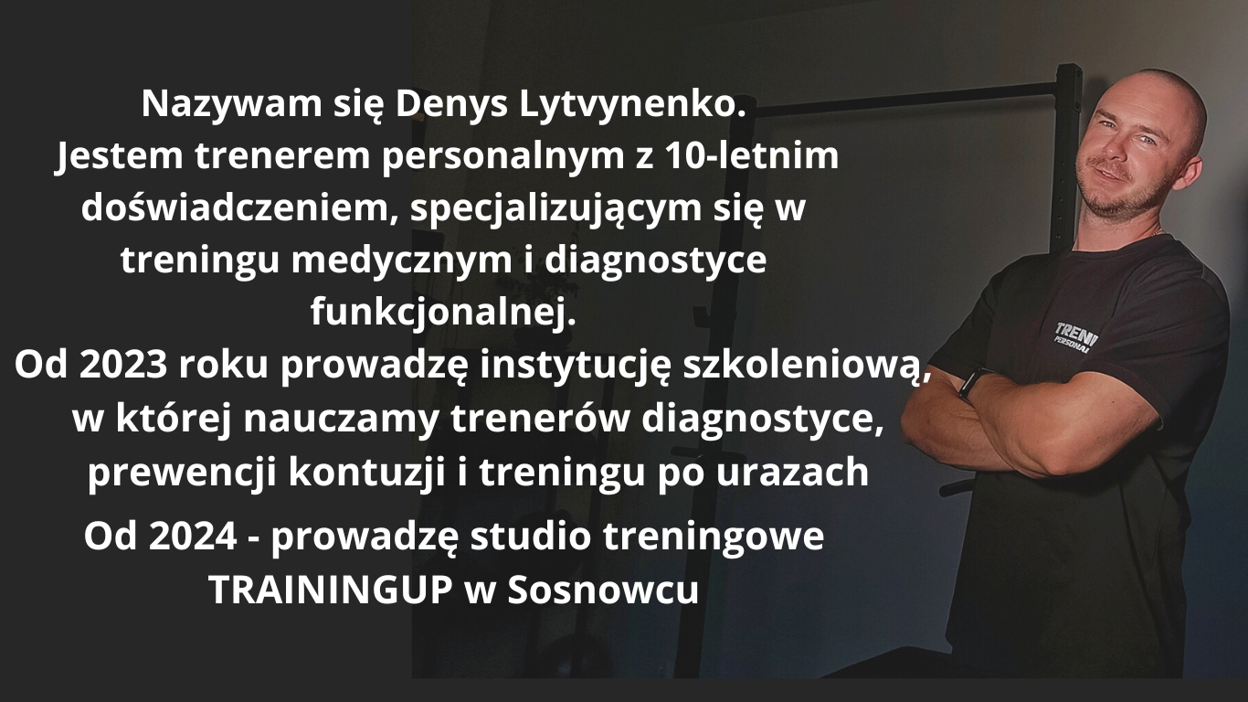 Trener personalny Denys Lytvynenko