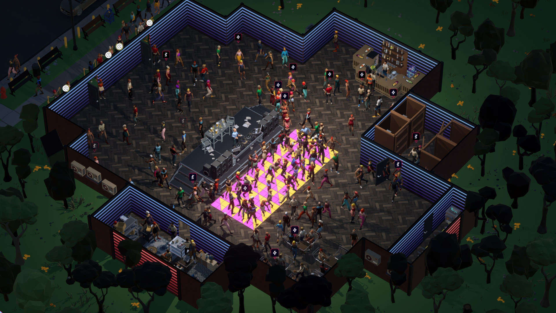 Club customization screenshot