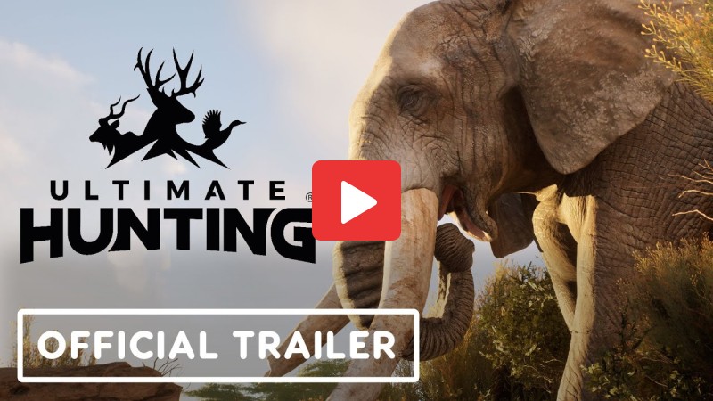 Ultimate Hunting — simulador de caza open-world de Wildlands Interactive con reserva africana y fauna variada incluyendo elefantes y cebras