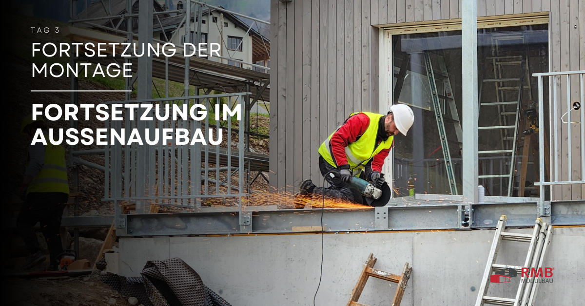 Verspachteln der Scnittstellen