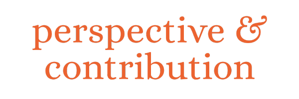 perspective & contribution