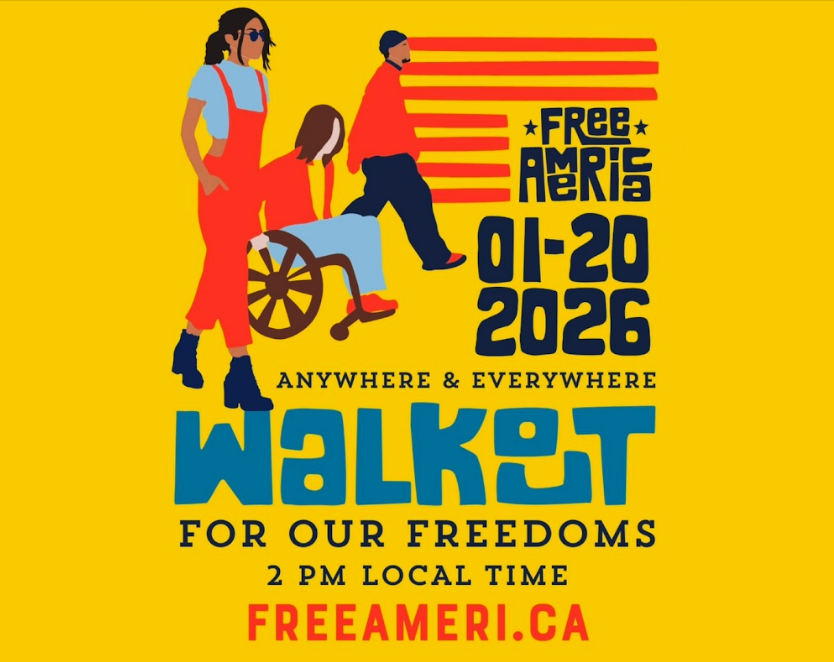 FreeAmeri.ca Nationwide Walkout: January 20 2:00pm - 4:00pm
