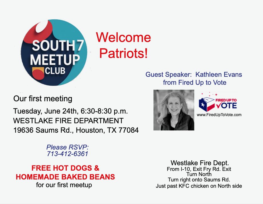 South 7 Meeting Club, June 24th Meeting!
