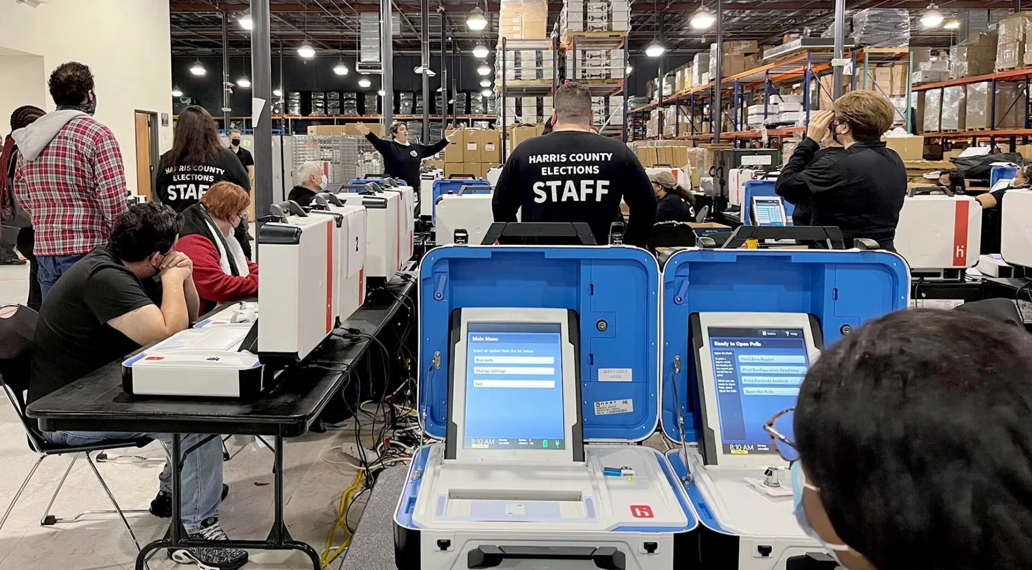 Fight To Safeguard Secret Ballot Continues in Harris County