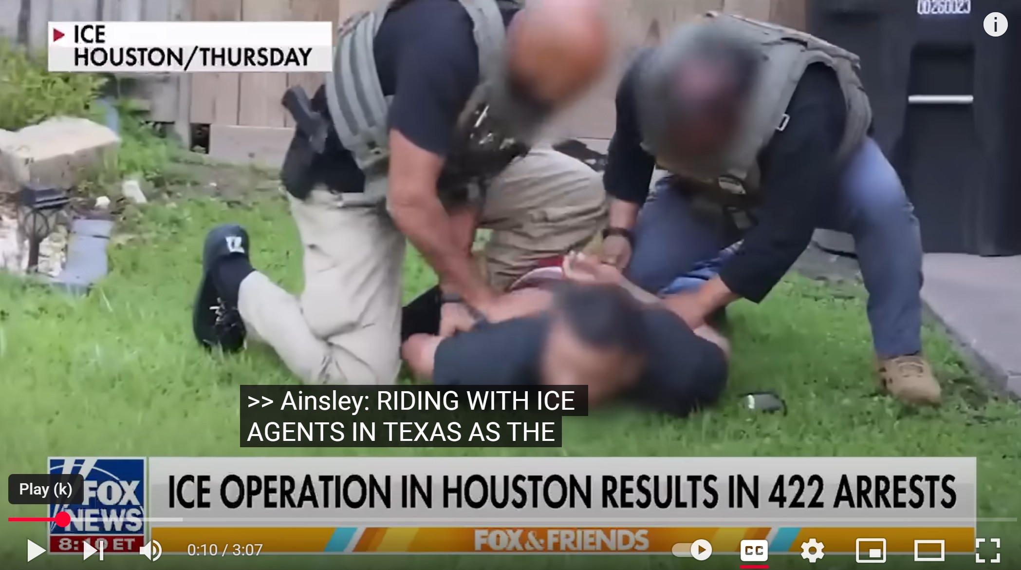 BREAKING: ICE arrests 422 illegal immigrants in Houston operation