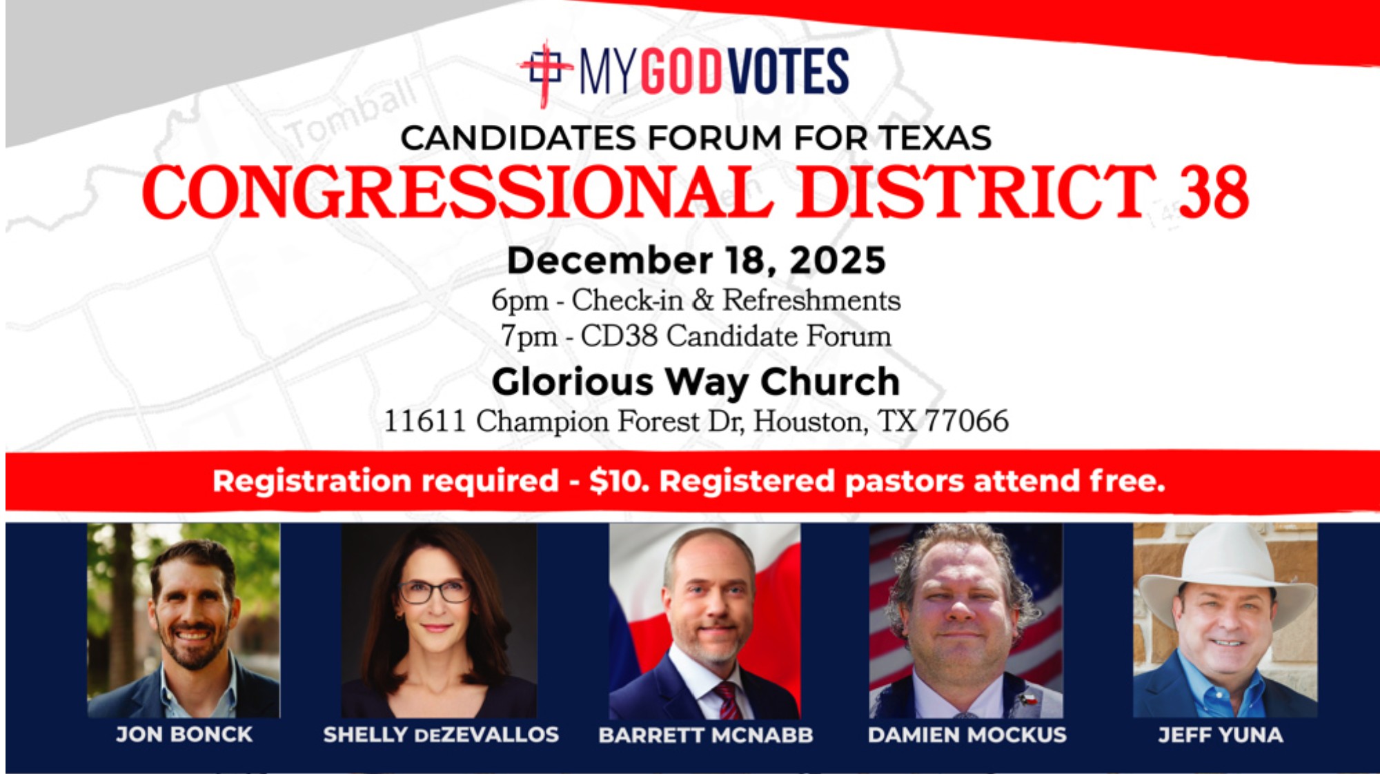 Congressional District 38 Forum Thursday, December 18, 2025