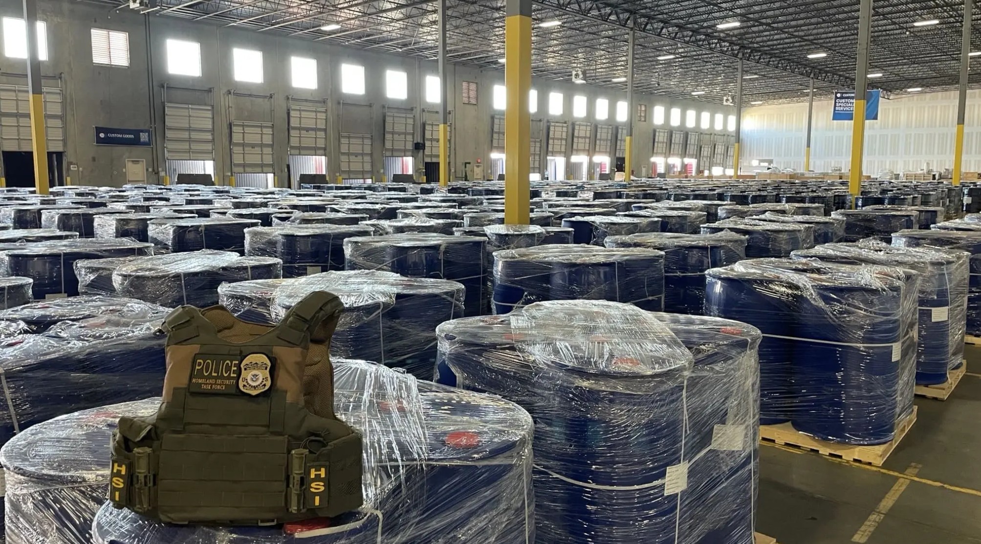 Chinese Shipment of Meth Precursors Intercepted on Way to Cartel